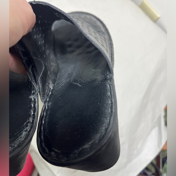 Josef Seibel Rebecca 25 Women Black Leather Slide Platform Sandals. 39 US 8 - Picture 9 of 11